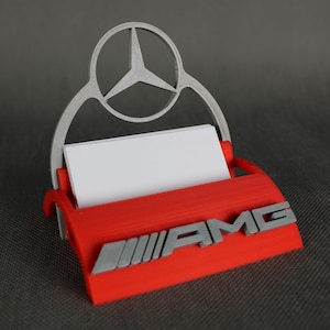 Mercedes Benz AMG Visitekaarthouder/standaard. Bureaugadget