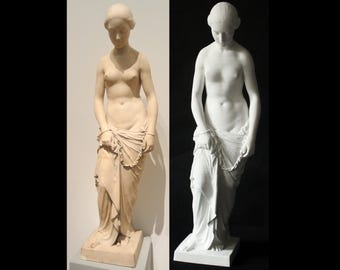 J. A. ジェリハウの彫刻による女性奴隷。 ''20/50cmビッグサイズデスクガジェット
