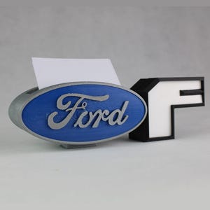 Ford F-serie visitekaartjeshouder/standaard. Bureaugadget