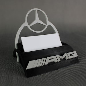 Mercedes Benz AMG Visitekaarthouder/standaard. Bureaugadget