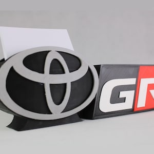 Toyota GR Visitenkartenhalter/-ständer. Schreibtisch-Gadget