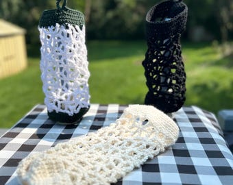 Crocheted Plastic Bag Holder