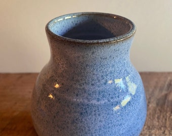 Small Vase in Blue and White