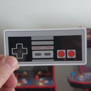 NES Controller Sticker