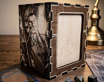 Custom MTG Commander Deck Box  Design Your Own, 100 Card Capacity - Etsy