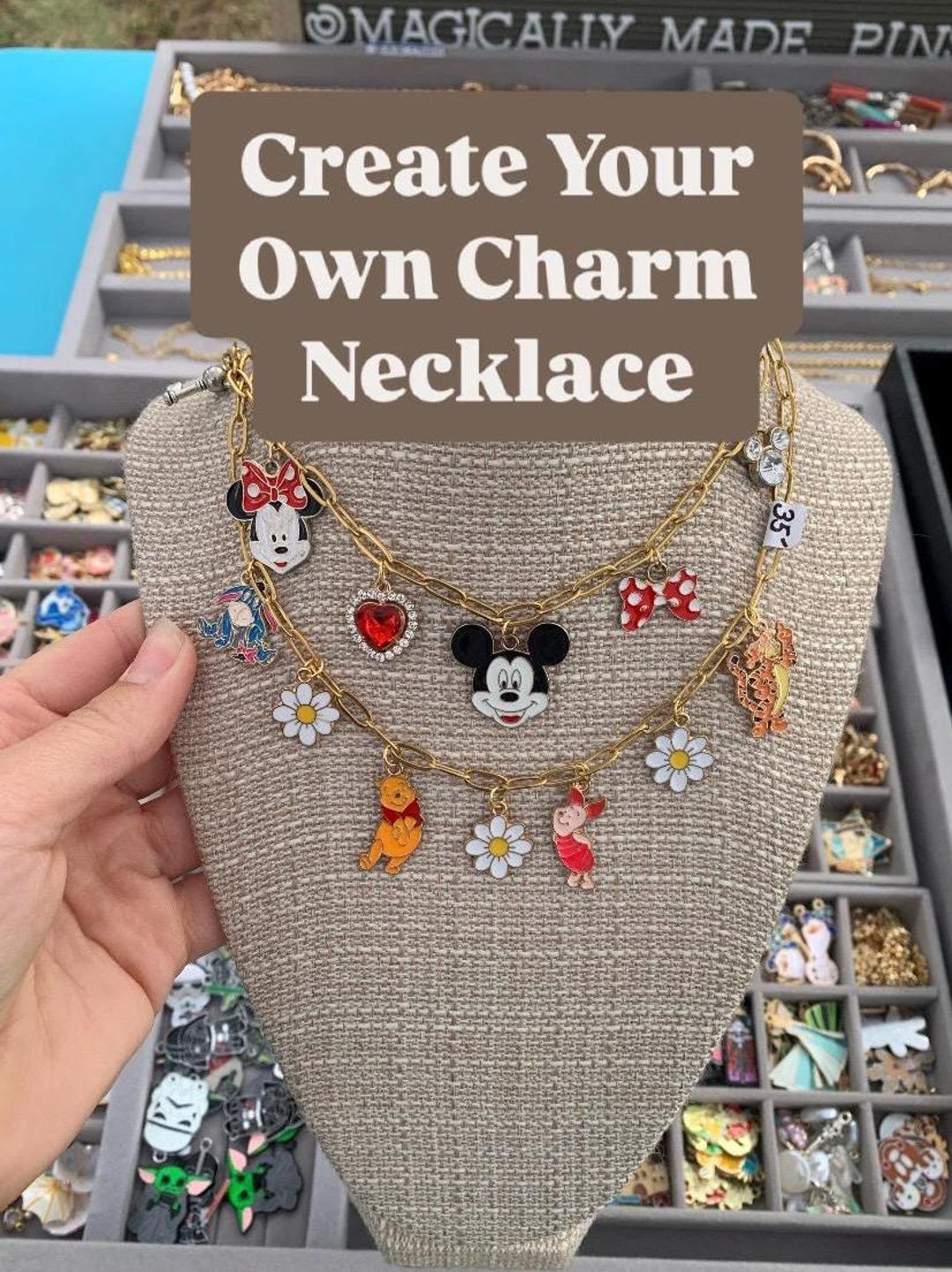 Build Your Own Custom Charm Necklace - Etsy