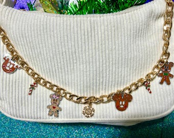 Cadena de bolso con dijes ¡Personalízala como quieras!