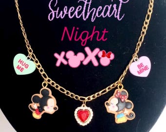 Disney Parks Food Charm Necklace Customizeable
