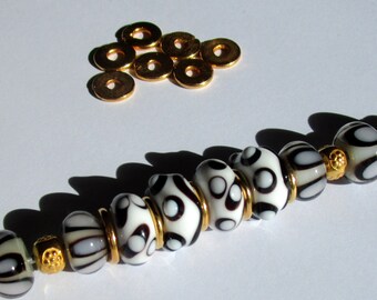 Thai Hilltribe Beads plus Bonus Lampwork