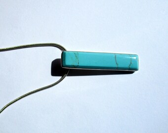 Turquoise Sterling Silver Pendant