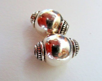 17mm Bali Sterling Silver Bead