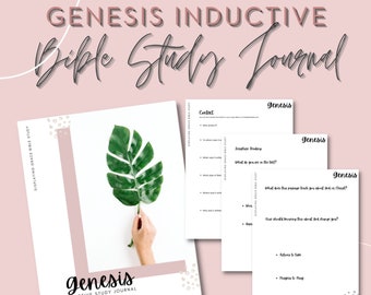 Digital Genesis Inductive Bible Study Journal (PDF)