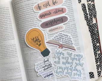 Five Pack Scripture Sticker Bundle