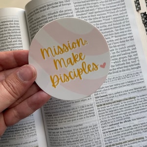 Make Disciples Sticker