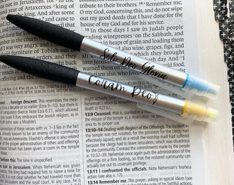 Scripture Pen and Highlighter Bundle