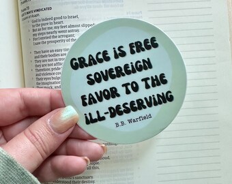 Grace is Free circle Sticker