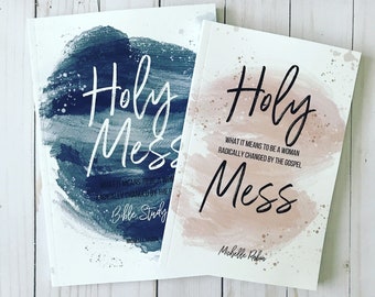 Holy Mess Book and Bible Study Bundle, Women of the Bible