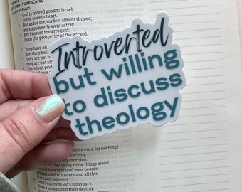 Introverted Sticker