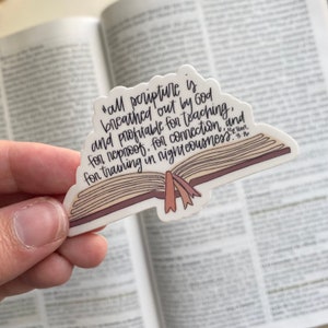 All Scripture Bible Sticker