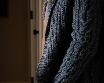 Haz tu propio cárdigan Karel (PATRÓN DE TEJIDO DIGITAL) para adultos, hombres y mujeres