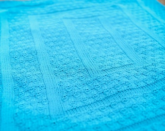 make your own Polka Pop Blanket  (DIGITAL KNITTING PATTERN)