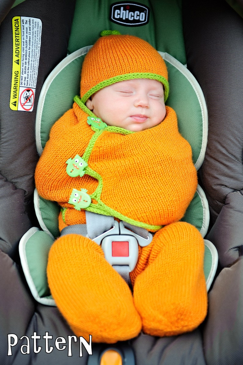 Make Your Own Snugglebug Car Seat Cozy DIGITAL KNITTING Etsy