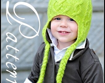 make your own Sweet 'n Sour Apple Hat (DIGITAL KNITTING PATTERN) baby toddler child adult