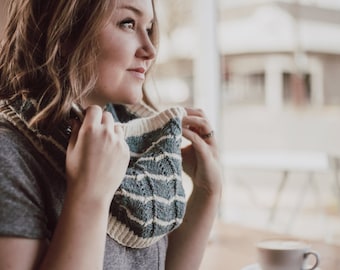 make your own La Sororité Cowl (DIGITAL KNITTING PATTERN)