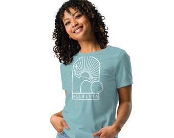 Empty Tomb Easter Alleluia Women's Relaxed T-Shirt