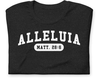 Alleluia T-shirt Varsity Colors