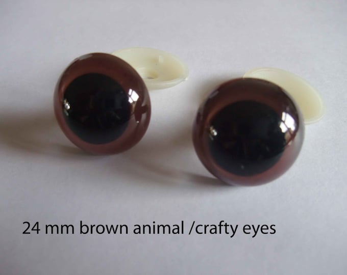 24mm Colored Safety Eyes Doll Eyes Toy Eyes Doll Parts Animal Etsy