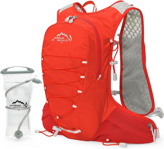 Gilet De Course Avec Gourde 500 Ml – Léger, Réglable, Homme Et Femme, Pour Trail Et Marathon