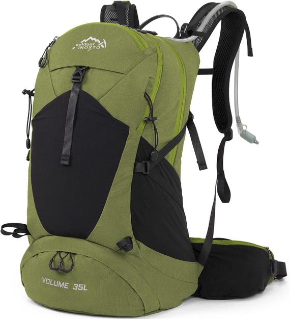 Sac à Dos Randonnée Étanche 35L – Léger, Grande Capacité, Voyage Outdoor Bleu