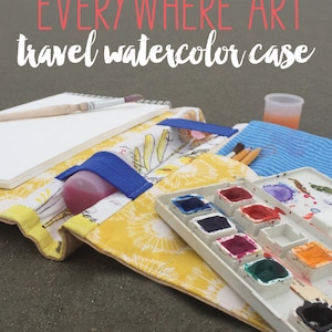 New Portable Watercolor Kit, This is the interior of the ci…