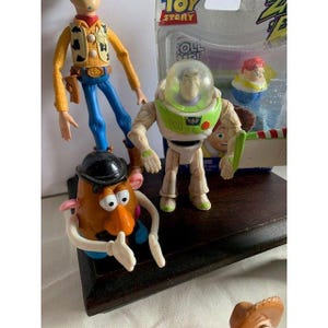 Disney Pixar Toy Story Action Figure Lot Featuring Woody Buzz Lightyear & More Used image 4