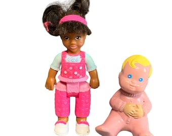 Fisher-Price Loving Family Toddler and Baby Figures - Adorable Friends Big Dreams Tiny Feet