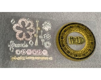 Clear Stamps Set For Scrapbooking & Card Making