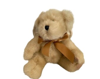 Boyds Carin Angelmom Bear 7" Plush Beige Bow & Wings Genuine Collectible Gift
