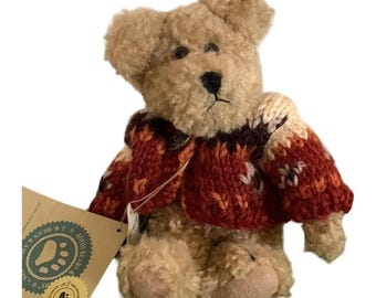 Orsetto Boyds Ashley Hunington alto 15 cm con etichetta