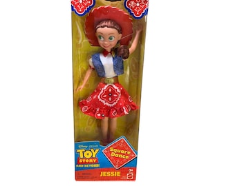 Disney Pixar Toy Story and Beyond Jessie Square Dance Doll 2001 Mattel Vintage