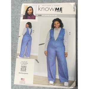 Know Me By Mimi G Top Jumpsuit Sewing Pattern R12215 Size 18-20-22-24-26 Uncut 2024