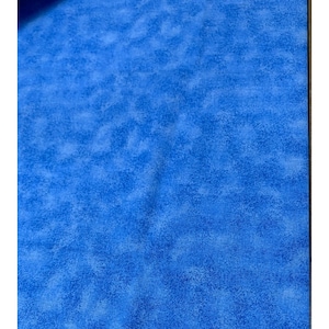 Blue Cotton Fabric 1/2 Yard 42&quot; Wide Craft Sewing Material Quilting