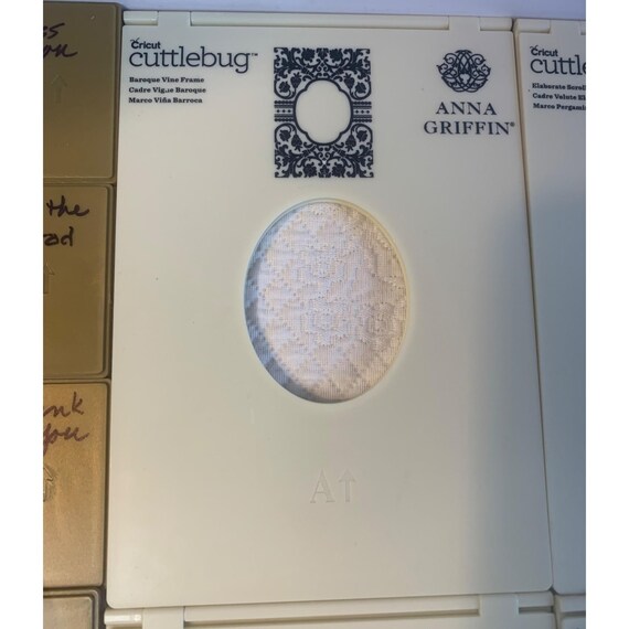 Anna Griffin Cricut Cuttlebug Mix & Match Embossing Folders Set #3