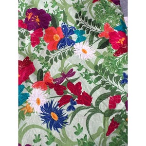 Floral Pattern Cotton Fabric 1/2 yard x 42&quot; My Bouquet by MLiss