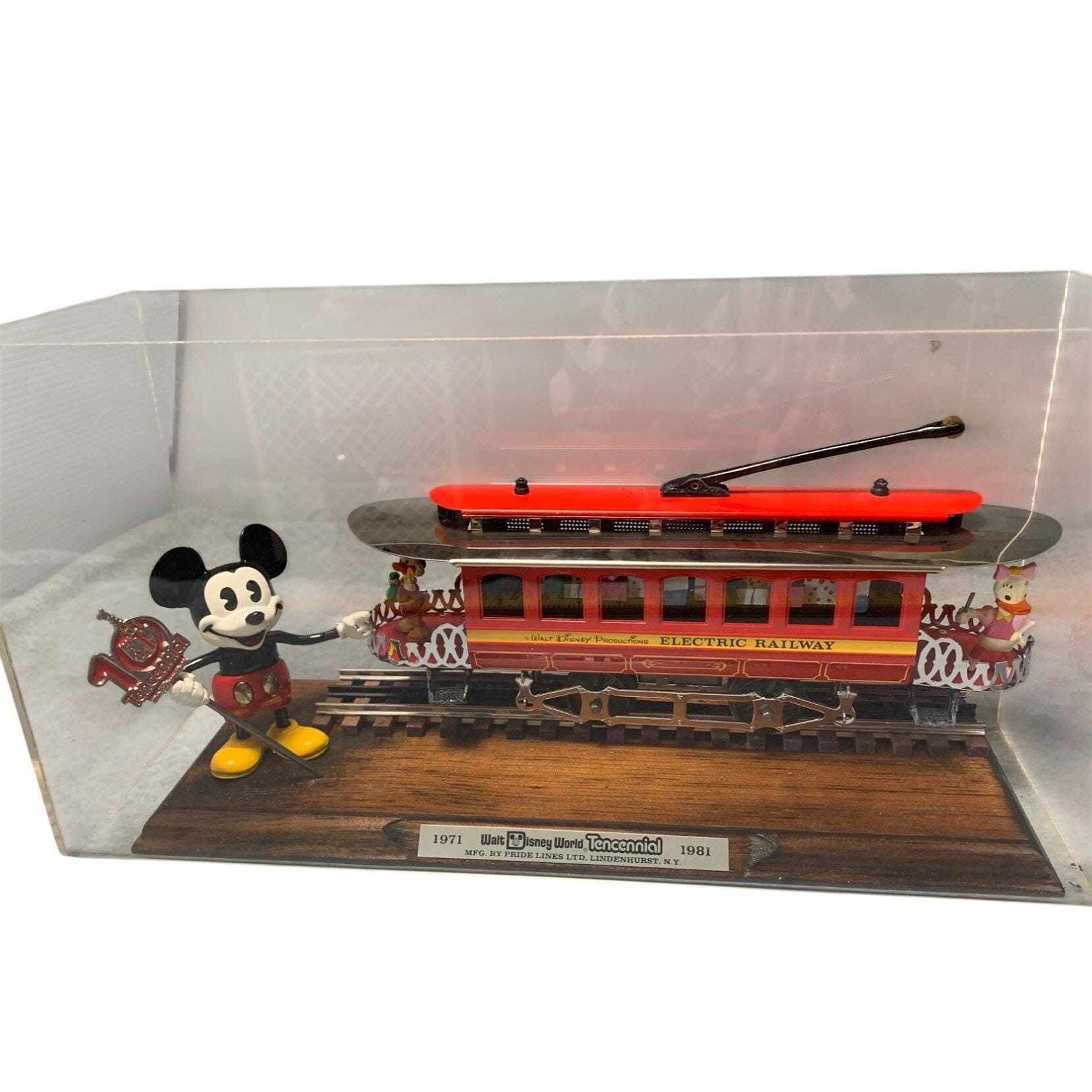 PRIDE LINES ドナルドダック レールカー レールセット付き PRIDE LINES ドナルドダック レールカー レールセット付き PRIDE LINES