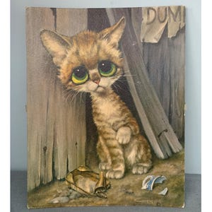 1960s Big Eye Art - Etsy
