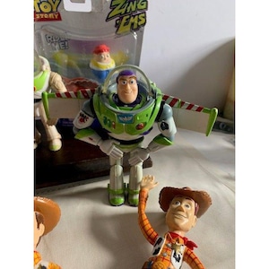 Disney Pixar Toy Story Action Figure Lot Featuring Woody Buzz Lightyear & More Used image 5