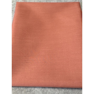 Rust-Orange Cotton Fat Quarter Fabric 18&quot;x22&quot; Sewing Quilting Craft Projects