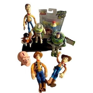 Disney Pixar Toy Story Action Figure Lot Featuring Woody Buzz Lightyear & More Used image 10