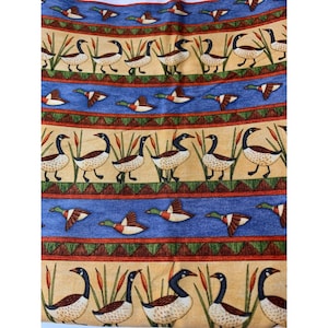 Debbie Mumm 1/2 Yard Cotton Fabric with Geese & Ducks Jo-Ann Crafting Quilting Sewing